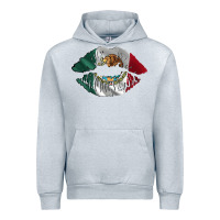 Heather Grey mexico lips Urban Hoodie - AdoDesignShop