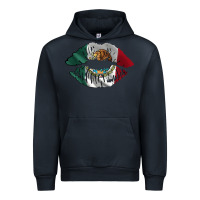 Navy mexico lips Urban Hoodie - AdoDesignShop