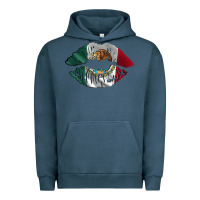 Pigment Midnight Navy mexico lips Urban Hoodie - AdoDesignShop