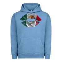 Pigment Pebble Blue mexico lips Urban Hoodie - AdoDesignShop