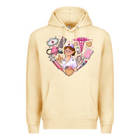 Pina Colada nurse and nurse element heart Premium Hoodie - AdoDesignShop