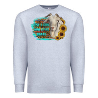 Heather Grey just a girl who loves goats Premium Sweatshirt - RanaPortraitStore