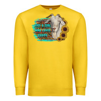 Lemon just a girl who loves goats Premium Sweatshirt - RanaPortraitStore