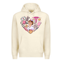 Sandshell nurse and nurse element heart Premium Hoodie - AdoDesignShop