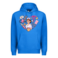 True Royal nurse and nurse element heart Premium Hoodie - AdoDesignShop
