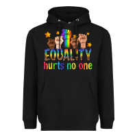 Black equality hurts no one with fists Heavyweight Hoodie - texasbilliewilder