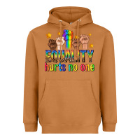 Meerkat equality hurts no one with fists Heavyweight Hoodie - texasbilliewilder