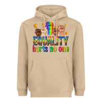 Mushroom equality hurts no one with fists Heavyweight Hoodie - texasbilliewilder