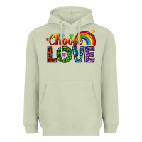 Matcha choose love Heavyweight Hoodie - texasbilliewilder