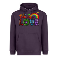 Plum choose love Heavyweight Hoodie - texasbilliewilder