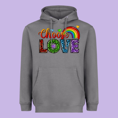 Heavyweight Hoodie choose love