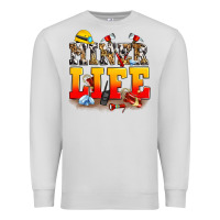 Dove Grey miner life Premium Sweatshirt - Zillion Design Studio
