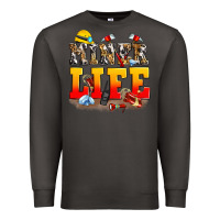 Smoke miner life Premium Sweatshirt - Zillion Design Studio