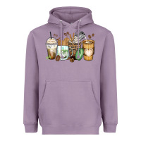 Lavender latte coffee cups Heavyweight Hoodie - Zillion Design Studio