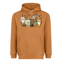 Meerkat latte coffee cups Heavyweight Hoodie - Zillion Design Studio