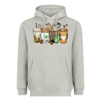 Moon Dust latte coffee cups Heavyweight Hoodie - Zillion Design Studio