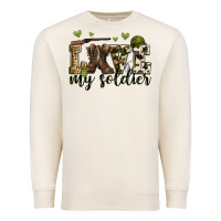 Sandshell love my soldier Premium Sweatshirt - Zillion Design Studio