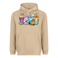 Mushroom easter coffee cups Heavyweight Hoodie - Zillion Design Studio