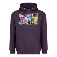 Plum easter coffee cups Heavyweight Hoodie - Zillion Design Studio