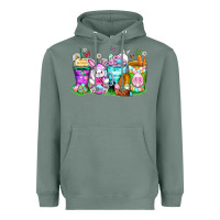 Sage easter coffee cups Heavyweight Hoodie - Zillion Design Studio