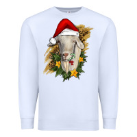 White christmas goat Premium Sweatshirt - RanaPortraitStore