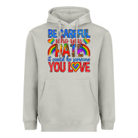Moon Dust be careful who you hate it could  be someone you l Heavyweight Hoodie - texasbilliewilder