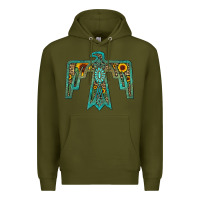 Army Green thunderbird Premium Hoodie - JahusDesignShop