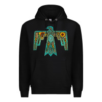 Black thunderbird Premium Hoodie - JahusDesignShop