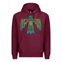 Burgundy thunderbird Premium Hoodie - JahusDesignShop