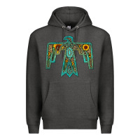 Charcoal Heather thunderbird Premium Hoodie - JahusDesignShop
