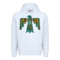 White thunderbird Premium Hoodie - JahusDesignShop