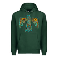 Sports Green thunderbird Premium Hoodie - JahusDesignShop