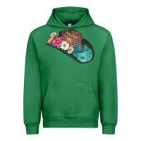 Emerald cowboy hat Urban Hoodie - AdoDesignShop