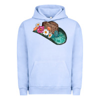 Pigment Grape Ice cowboy hat Urban Hoodie - AdoDesignShop