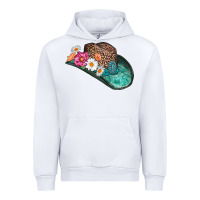 White cowboy hat Urban Hoodie - AdoDesignShop