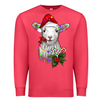 Cardinal christmas baby sheep Premium Sweatshirt - RanaPortraitStore