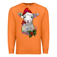 Carrot christmas baby sheep Premium Sweatshirt - RanaPortraitStore