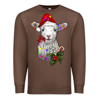 Chestnut christmas baby sheep Premium Sweatshirt - RanaPortraitStore