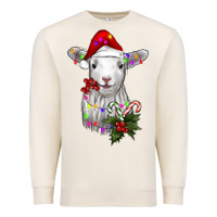 Sandshell christmas baby sheep Premium Sweatshirt - RanaPortraitStore