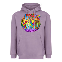 Lavender be kind with heart ballons Heavyweight Hoodie - texasbilliewilder