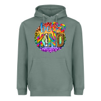 Sage be kind with heart ballons Heavyweight Hoodie - texasbilliewilder