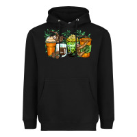 Black sloth coffee cups Heavyweight Hoodie - Zillion Design Studio