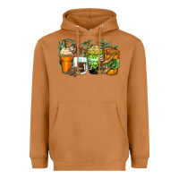 Meerkat sloth coffee cups Heavyweight Hoodie - Zillion Design Studio