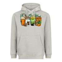 Moon Dust sloth coffee cups Heavyweight Hoodie - Zillion Design Studio