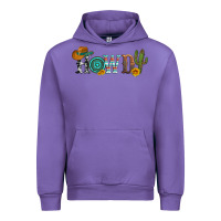 Tulip howdy with cowboy hat and cactus Urban Hoodie - Artiststas