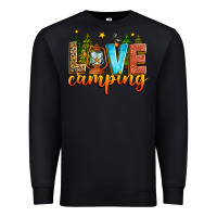Black love camping Premium Sweatshirt - Zillion Design Studio