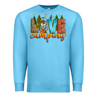 Ocean Blue love camping Premium Sweatshirt - Zillion Design Studio