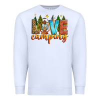 White love camping Premium Sweatshirt - Zillion Design Studio