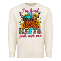 Sandshell i'm head heffa just ask me Premium Sweatshirt - Zillion Design Studio