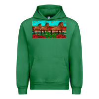 Emerald horses roses ann cactuses license plate Urban Hoodie - Artiststas